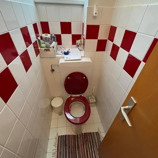 WC Vorher